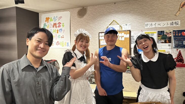 一日店長【アディオ・ちはる・うめ!マッスルとメイドBAR】&【10月生まれ生誕祭BAR】