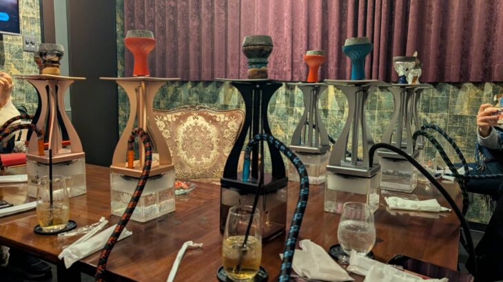 旅バーで出会ったみんなでシーシャ女子会🔥💨